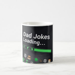 Funny Vater Jokes Loading Progress Bar Kaffeetasse
