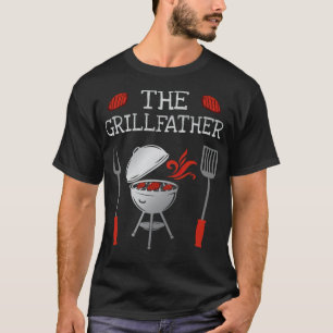 Funny Vater Koch GRILLEN Grill Master Astronaut Ge T-Shirt