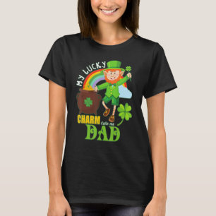 Funny Vater Paddy Day St Patricks Lucky Charm ruft T-Shirt