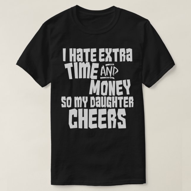Funny Vater Parteichef Cheer Teamgeschenk T-Shirt (Design vorne)