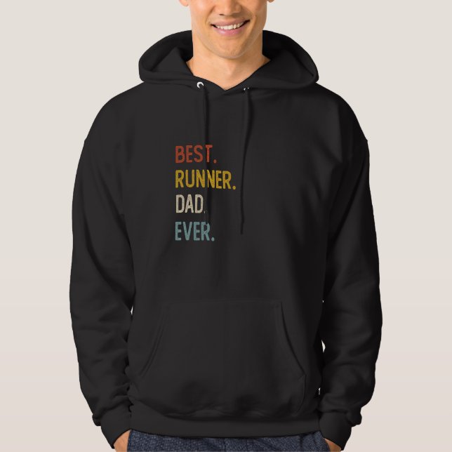 Funny Vater Shirts Bester Runner Vater Jeden Shirt (Vorderseite)