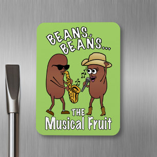 Funny Vatertag Bean Farting Joke Magnet