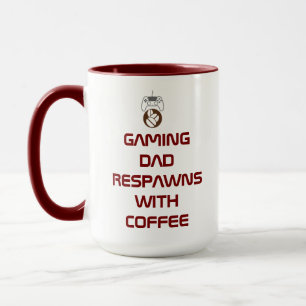 Funny Vatertag Geschenk für Gamer-Vater Tasse