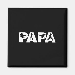 Funny Vatertag Geschenk für Vater - Papa Karate Ge Magnet