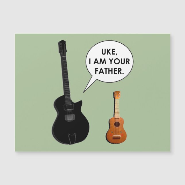 Funny Vatertag Geschenk Magnetkarte (Vorderseite)