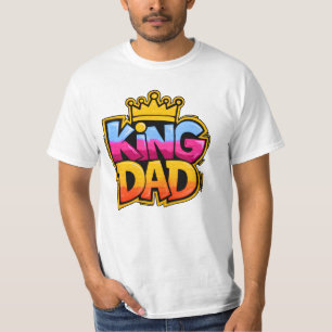 FUNNY Vatertag KING VATER T-Shirt