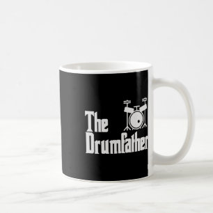Funny Vathers Day Der Drum-Vater Drummer Musiker Kaffeetasse