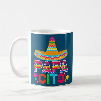 Funny Vathers Day for Men Papacito Vater Cinco De Kaffeetasse