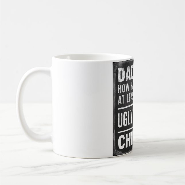 Funny Vathers Day Geschenke für Vater und Opa Kaffeetasse (Links)