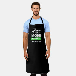 Funny Vathers Tag Geschenk für neuen Vater zu sein Schürze