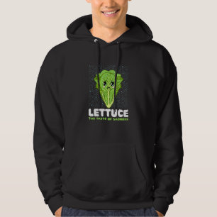 Funny Vegan Anti Vegetarian Pflanzen Based Gemüse Hoodie