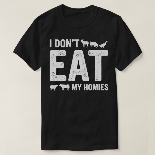 FUNNY VEGAN SHIRT (Design vorne)