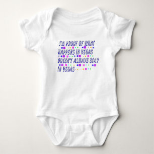 Funny Vegas Baby Onsie Strampler
