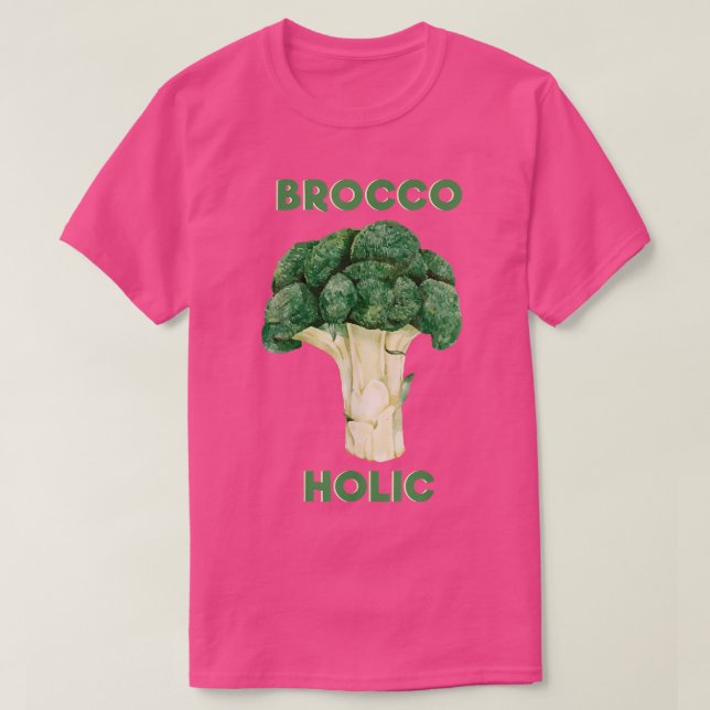 Funny Vegetables Broccoli Lover T-Shirt (Design vorne)