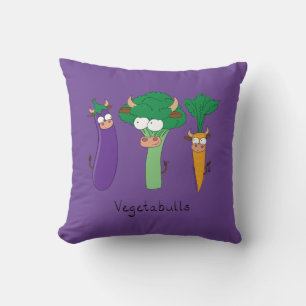 Funny Vegetables Niedlicher Cartoon Kinder Kissen