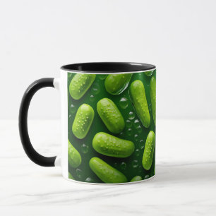 Funny Vegetarian Cool Green Fresh Cucumber Tasse