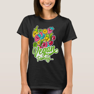 Funny Vegetarian Cool Veggie Obst Veganismus Welt T-Shirt