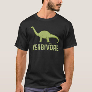 Funny Vegetarian Life Style Herbivore Niedlich Din T-Shirt