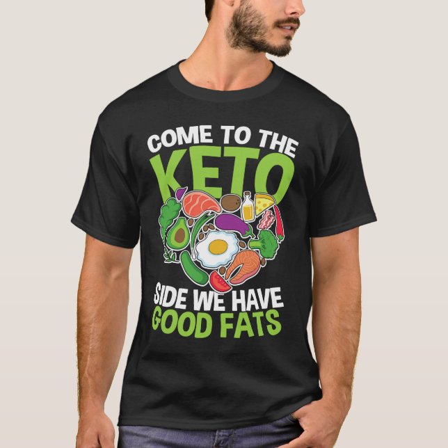 Funny Vegetarian Saying Healthy Diet T-Shirt (Vorderseite)