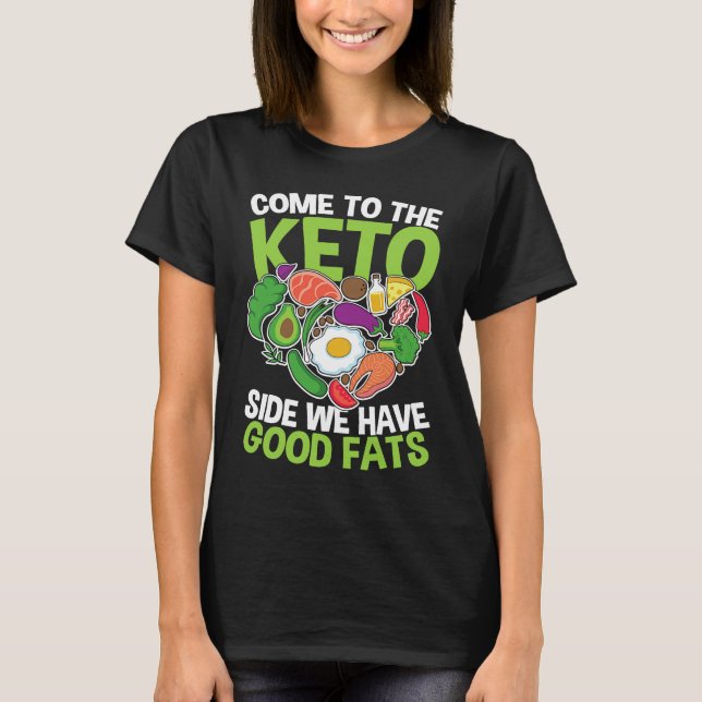 Funny Vegetarian Saying Healthy Diet T-Shirt (Vorderseite)