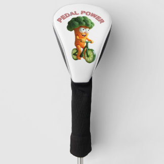 Funny Veggie Rider Golf Headcover