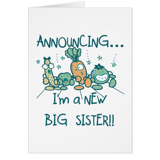 Funny Veggies New Big Sister (Vorne)