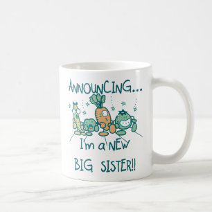 Funny Veggies New Big Sister Tasse