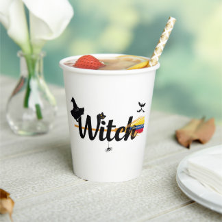 Funny Venezuelan Witch Party Supplies cups Pappbecher