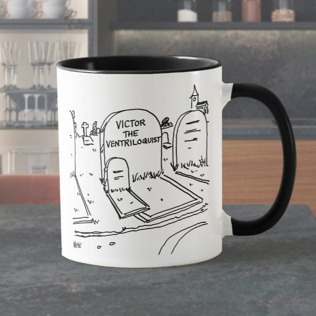 Funny Ventriloquist Joke on Ventriloquism Tasse (Von Creator hochgeladen)