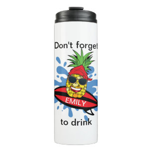 Funny Vergiss nicht zu trinken Thermosbecher