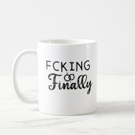 Funny Verlobung Geschenk  Kaffeetasse