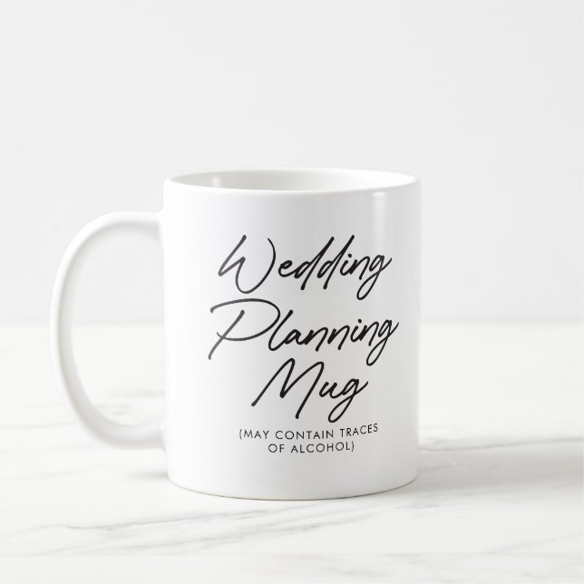 Funny Verlobung Hochzeitsplanung Tasse Zukunft Fra (Links)