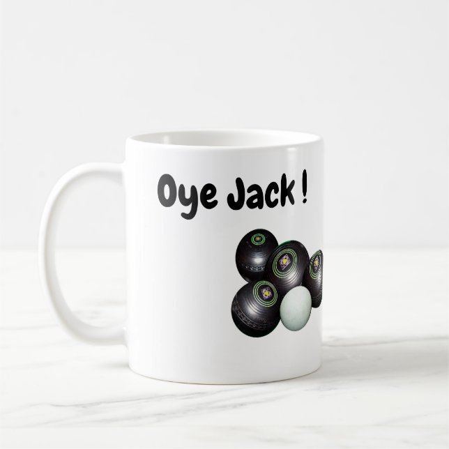 Funny Vermisst Lawn Bowls, Coffee Tasse (Links)