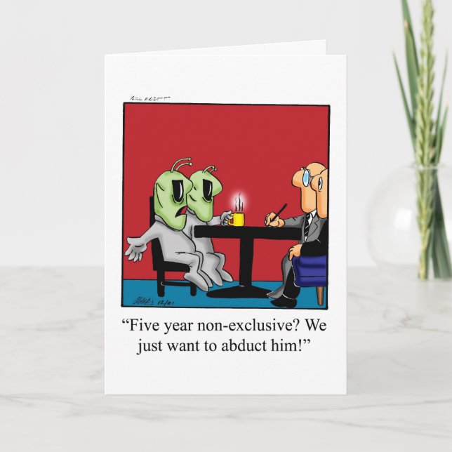 Funny Vermisst You Greycard Karte (Vorderseite)