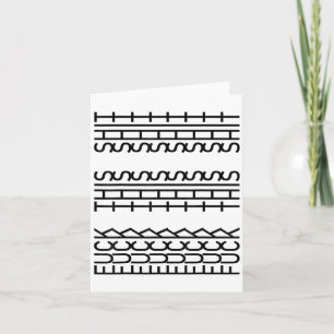 Funny versteckt Message White Elephant Geschenke f Karte