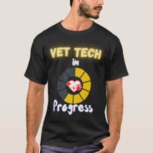Funny Vet Tech für Fortschritt Ideal für zukünftig T-Shirt