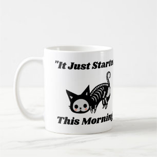Funny Vet Zitat: Es hat gerade erst diese Morgen K Kaffeetasse