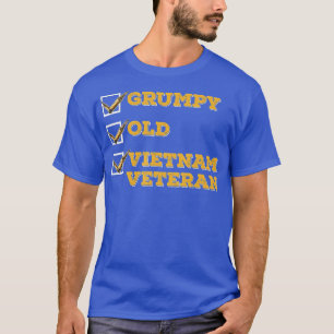 Funny Veteran Grumpy Old Vietnam Veteran Geschenke T-Shirt