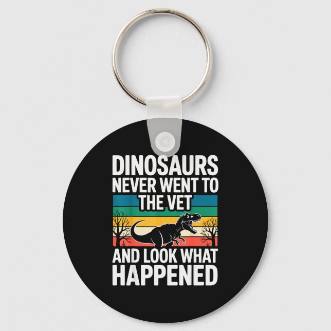 Funny Veterinarian Design For Men Women Vet Tech V Schlüsselanhänger (Vorderseite)