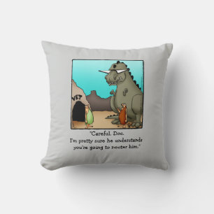 Funny Veterinary Spaß Pillow Kissen