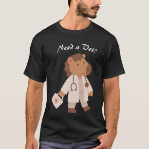 Funny Veterinary Spaß Tierpflege Zitat T-Shirt