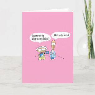 Funny Viagra Valentine Card - 009V Karte