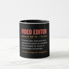 Funny Video Editor - Definition Tasse