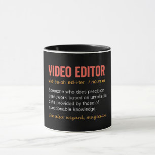 Funny Video Editor - Definition Tasse
