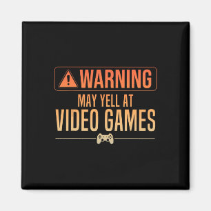 Funny Video Game Art für Herren Frauen Gaming Nerd Magnet