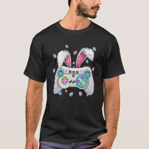 Funny Video Game Bunny Gaming Controller Lover EAS T-Shirt