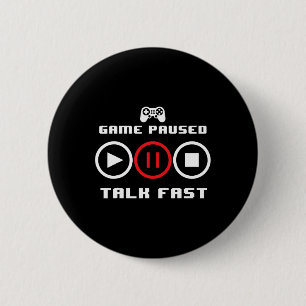Funny Video Game für Damen und Herren Video Gaming Button