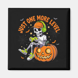 Funny Video Game Halloween Skeletter Gamer Kostüm Magnet
