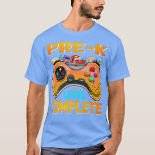 Funny Video Game Level Vollständiger Abschluss Pre T-Shirt
