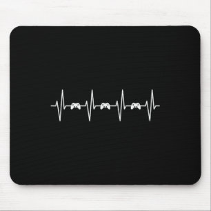 Funny Video Game T Shirt Graphic Gift Party Gamer Mousepad